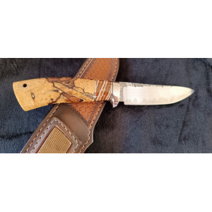 ЗОЛОТА ПЕРЛИНА ніж ручної роботи майстера VIKTOR KNIVES, CPM® S125V™ в обкладинках нержавіючої сталі 95Х18, 64 HRC. Photo 2